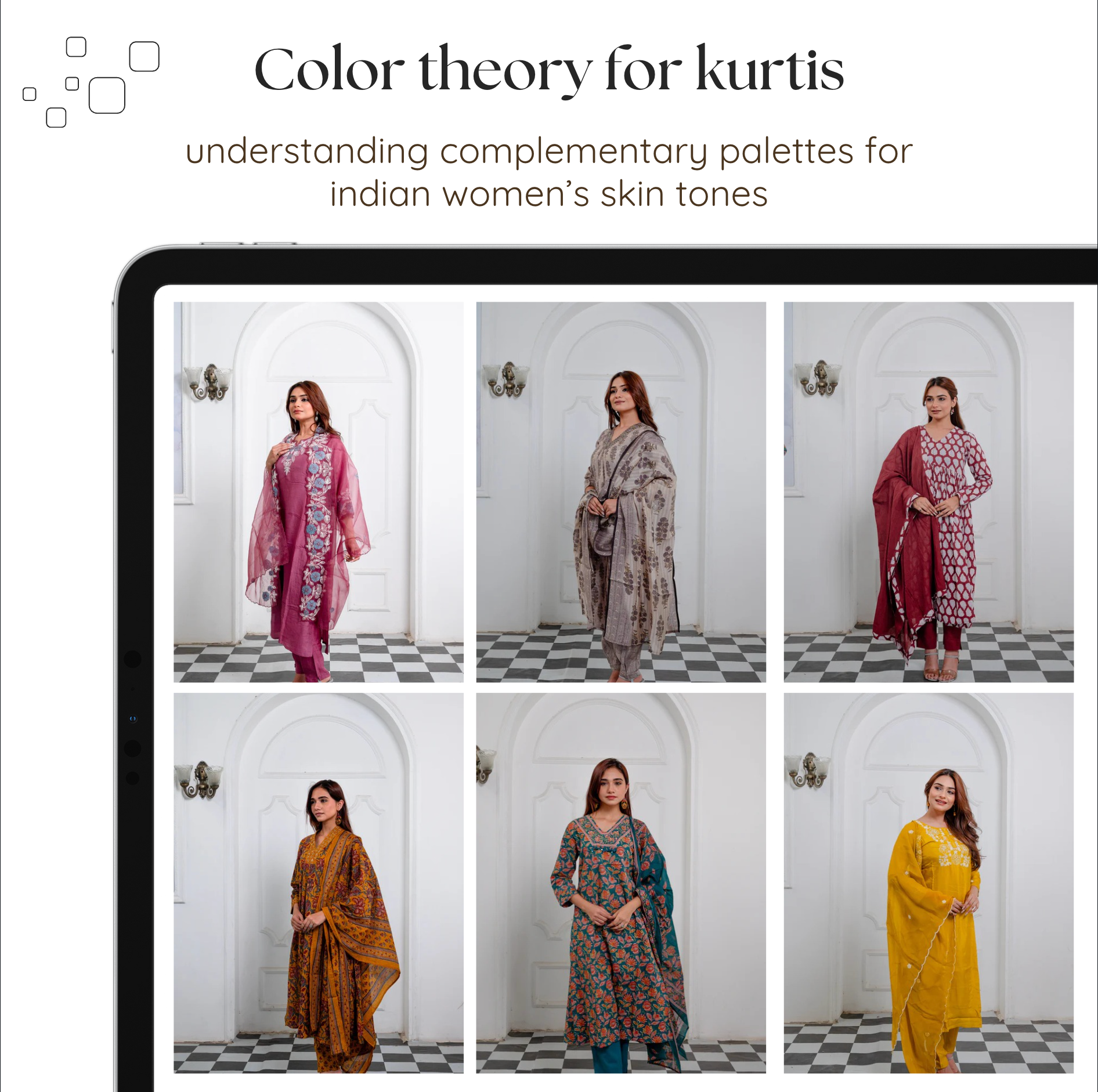 Color Theory for Kurtis: Understanding Complementary Palettes for Indian Women's Skin Tones