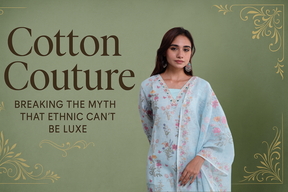 Cotton Couture: Breaking the Myth That Ethnic Can’t Be Luxe