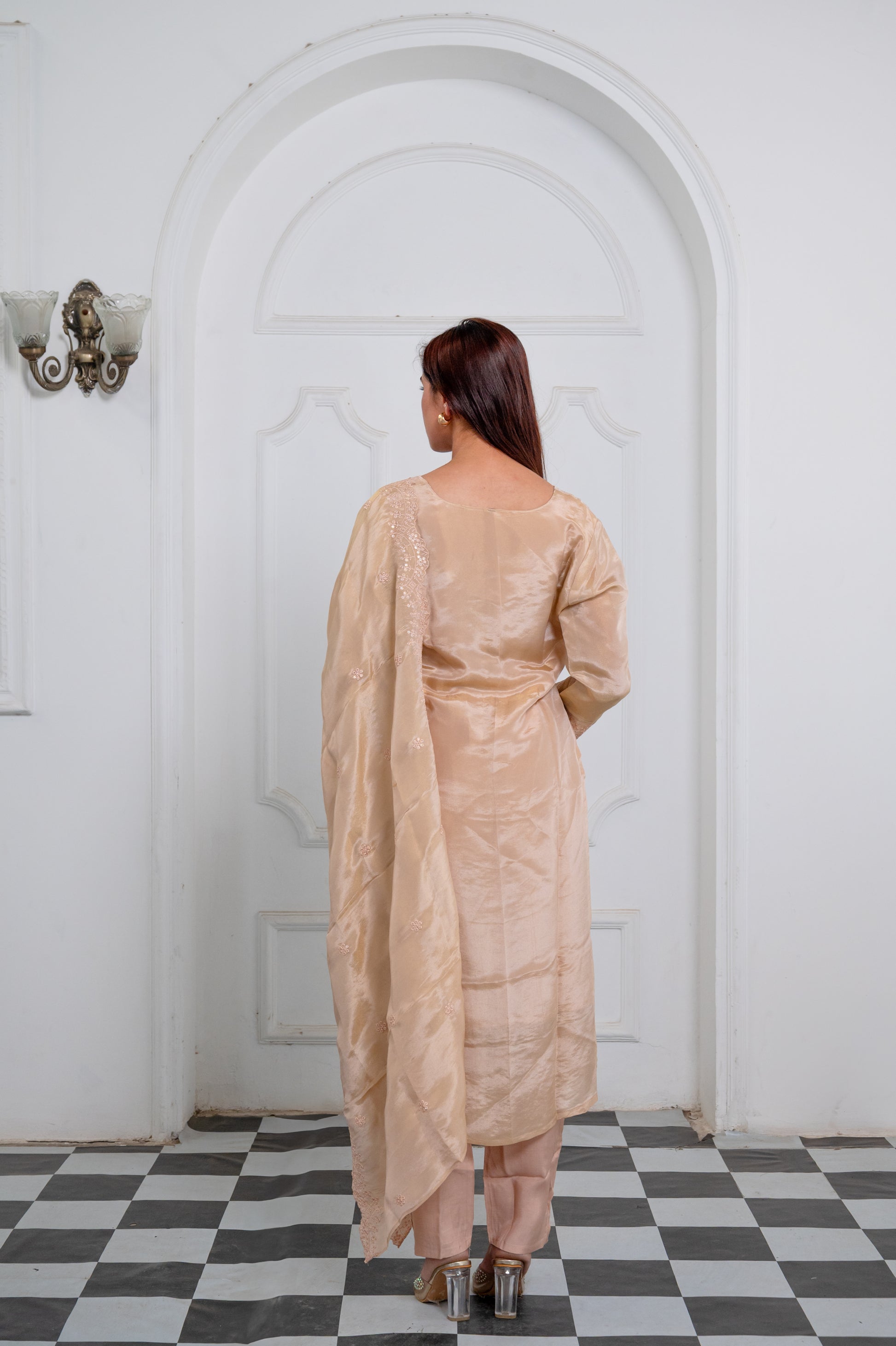 Light Beige Suit Set