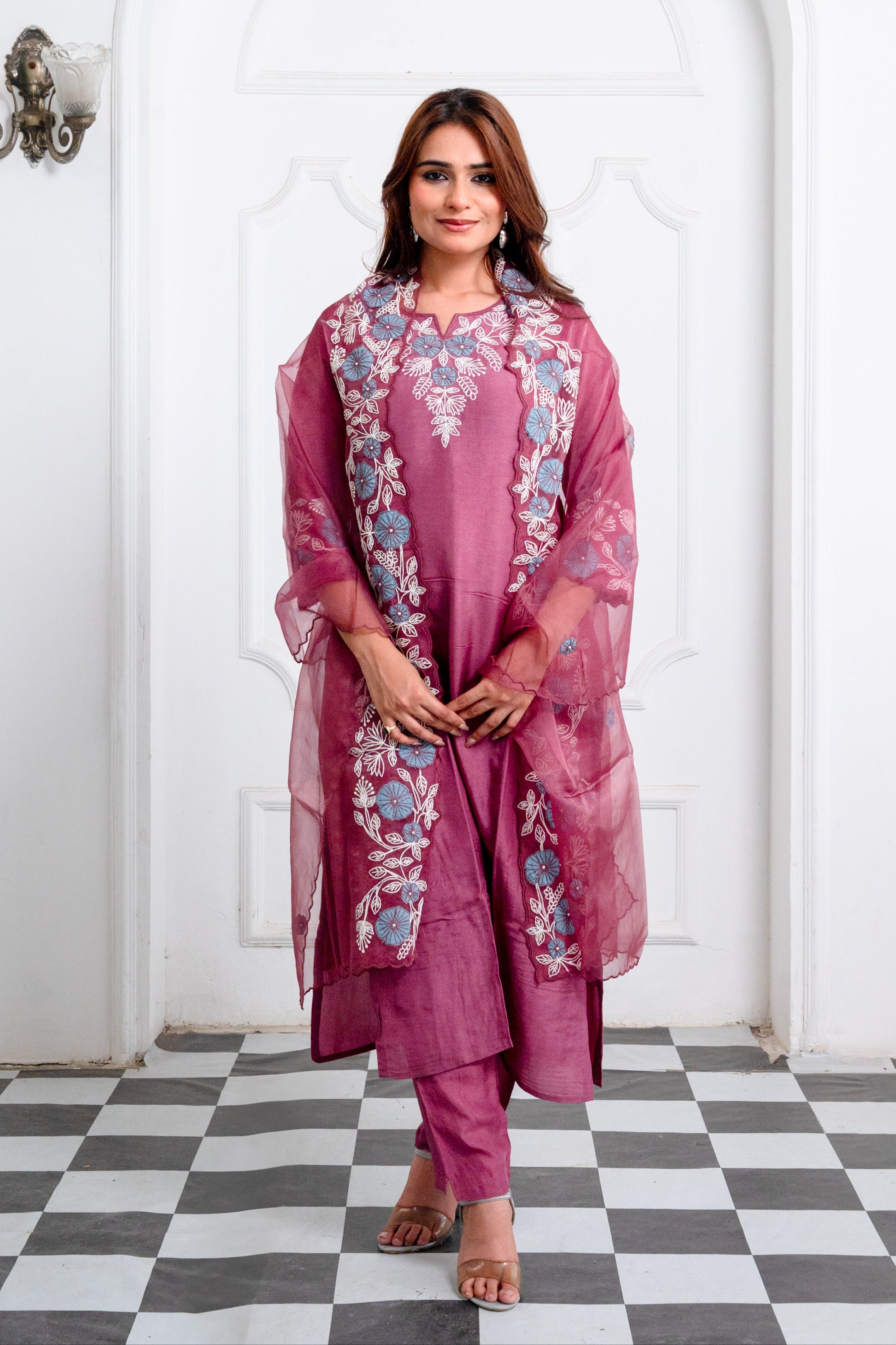 Wine Suit Set