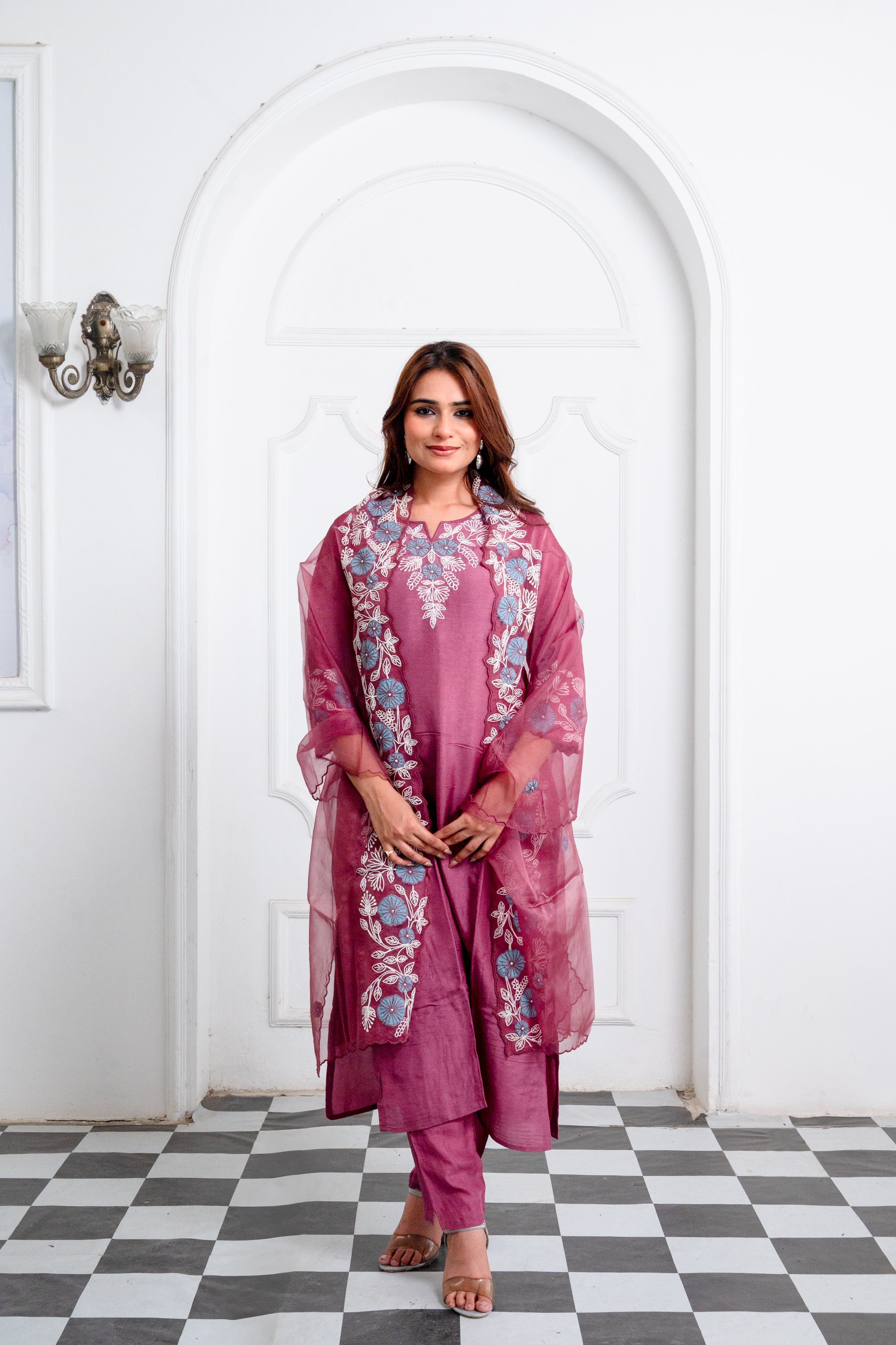 Wine Suit Set